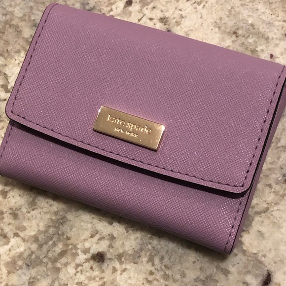 kate spade Handbags - Kate Spade New York Business Card Holder – Mauve (Gently Used)